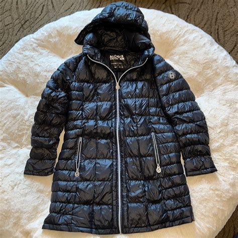 michael kors full length puffer coat
